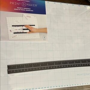 PrintMaker Magnetic Workspace with Ruler